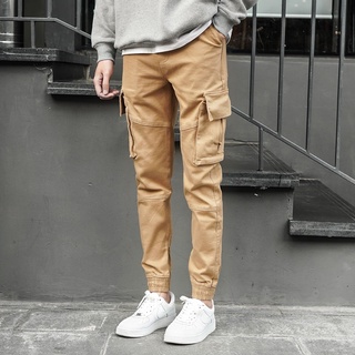 Quần Jogger kaki túi hộp