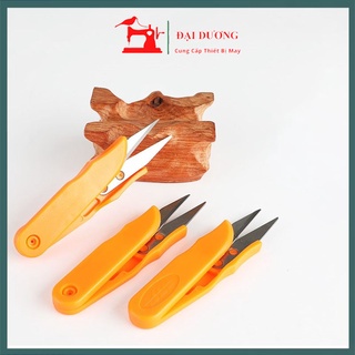 Kéo bấm chỉ nhựa cute > kéo cắt chỉ thừa cán nhựa