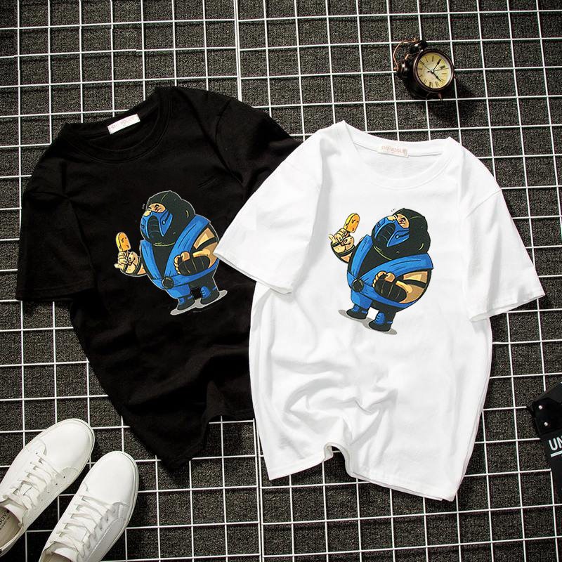 Áo thun unisex form rộng ninja mập Hàn Quốc vải dày mịn 2019T2061