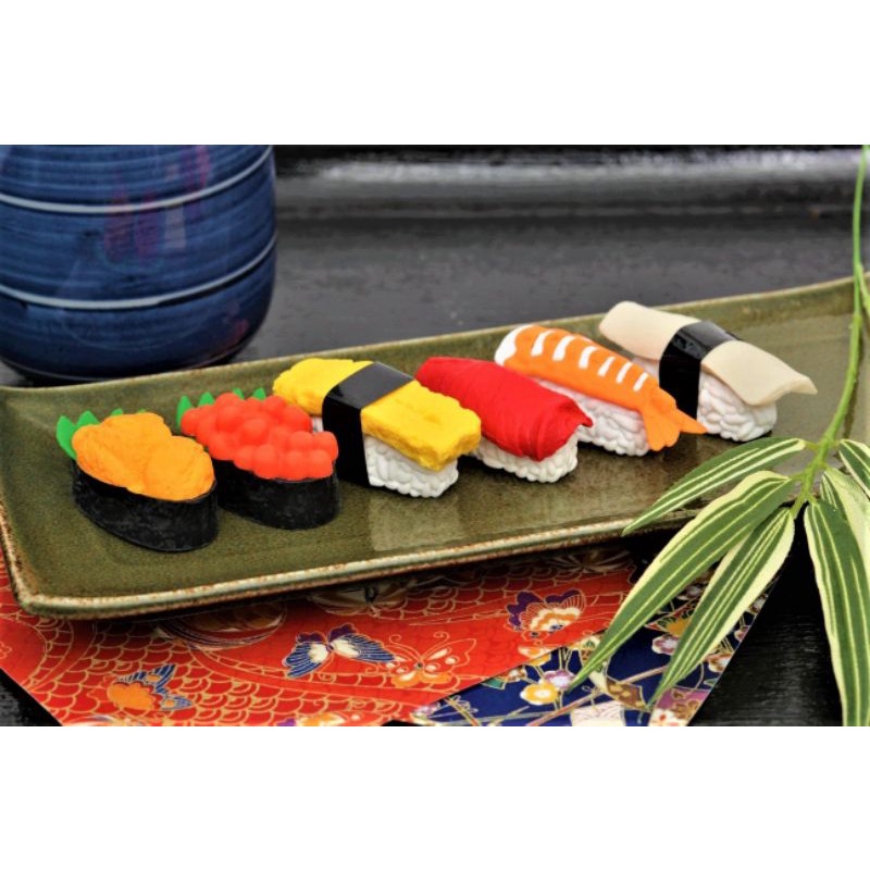 Gôm/tẩy Nhật Bản hình các món Sushi