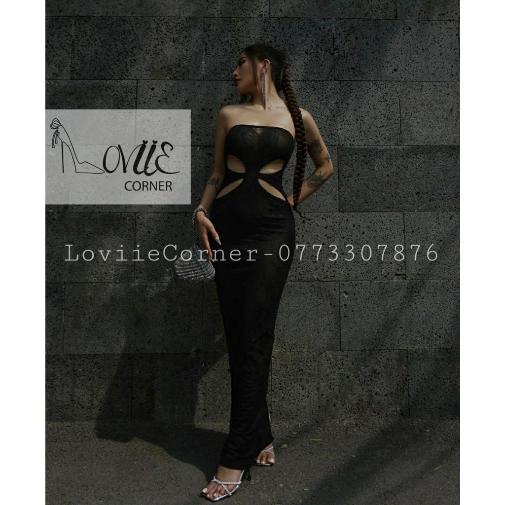 GIÀY CAO GÓT 9CM LOVIIECORNER - SANDAL NỮ QUAI MẢNH ĐÍNH ĐÁ - GIÀY THỜI TRANG MŨI VUÔNG 7 PHÂN G201254