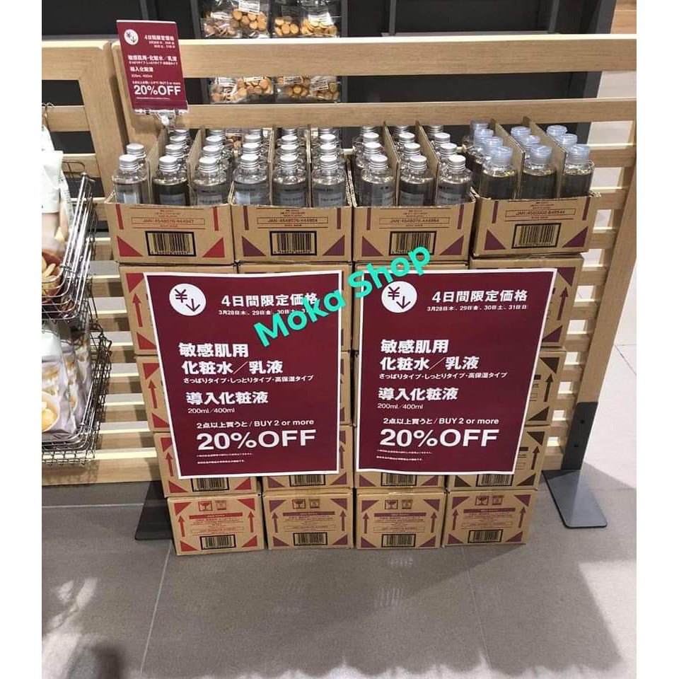 Sale đủ bill Toner Muji