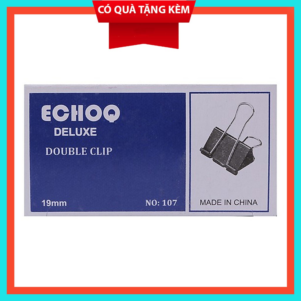 Kẹp Bướm (19mm) - Đen