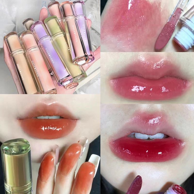 (Bán Buôn – Sỉ) Son Kem Lì Oulesong Mềm Mịn Như Nhung Chống Thấm Nước Chống Khô Môi Lâu Trôi Son16