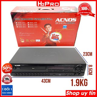 Đầu karaoke vi tính 6 số Acnos SK19