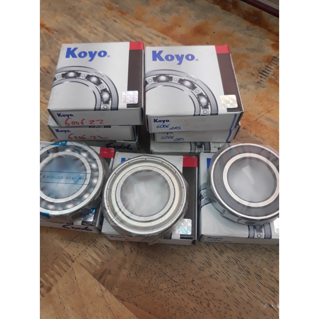 Vòng bi bạc đạn 6007 Koyo, 6007 ZZ Koyo, 6007 2RS Koyo - Vòng bi nhập khẩu