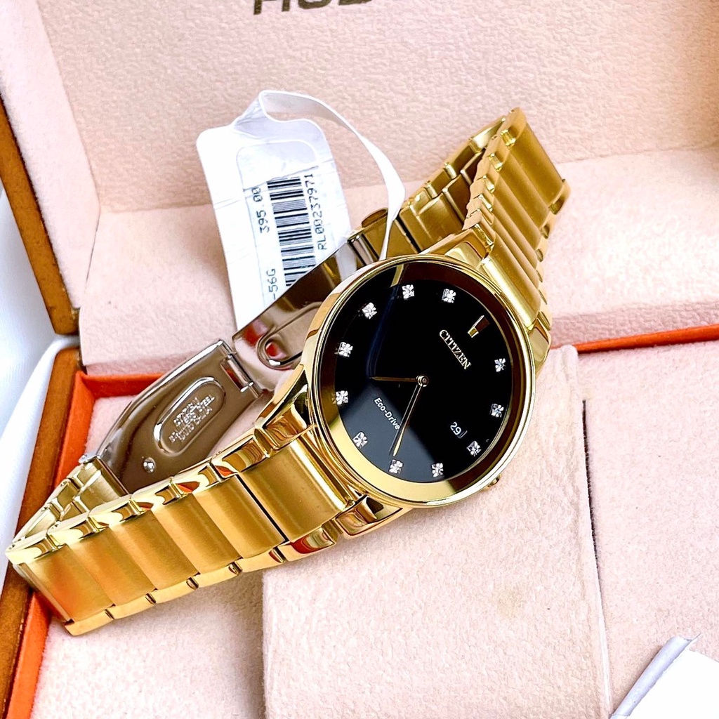 Đồng Hồ Nam CITIZEN AXIOM BLACK DIAL MEN'S WATCH AU1062-56G Chính Hãng Tặng Dây Da Cao Cấp