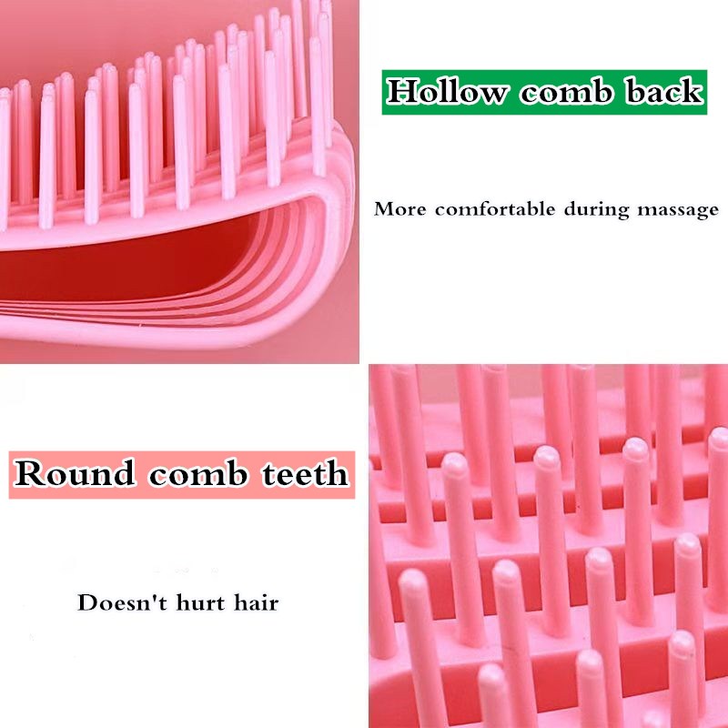 [Hàng mới về] Lược chải tóc mát xa da đầu tiện dụng