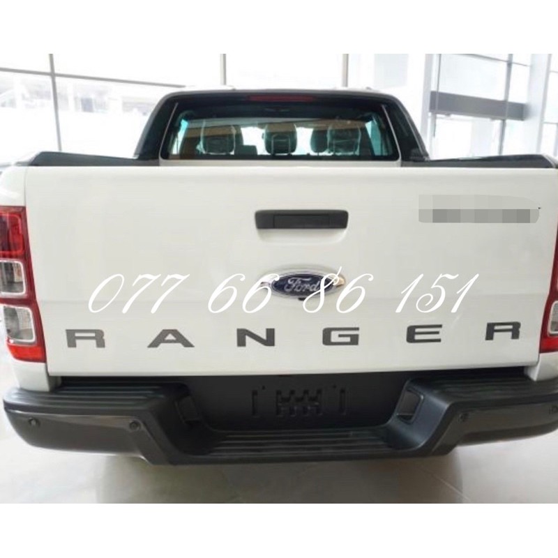 Tem Chữ Ranger Sau Xe.Tem Ranger Dán Sau Xe.Tem Dán Xe 4x4 Ranger