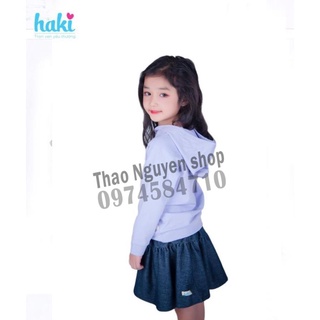 Shop Thảo Nguyên  [] Chân váy bò bé gái - xanh navy HAKI