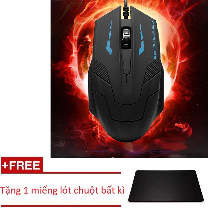 Khuyến mãi chuột chơi gaming K059 + tặng 1 lót chuột - Chuột chơi game - Gaming mouse - K059