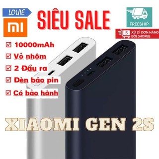 Sạc dự phòng - sạc dự phòng xiaomi gen 2s 10000mah sạc nhanh