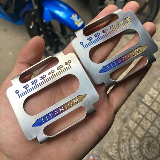 Nẹp Gấp Titanium Sonic - Winner - Ex150 - Raider