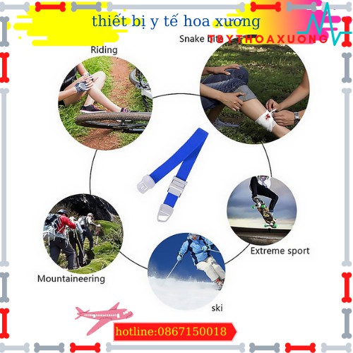 Dây garo có khóa nhựa Greetmed [thietbiytehoaxuong]