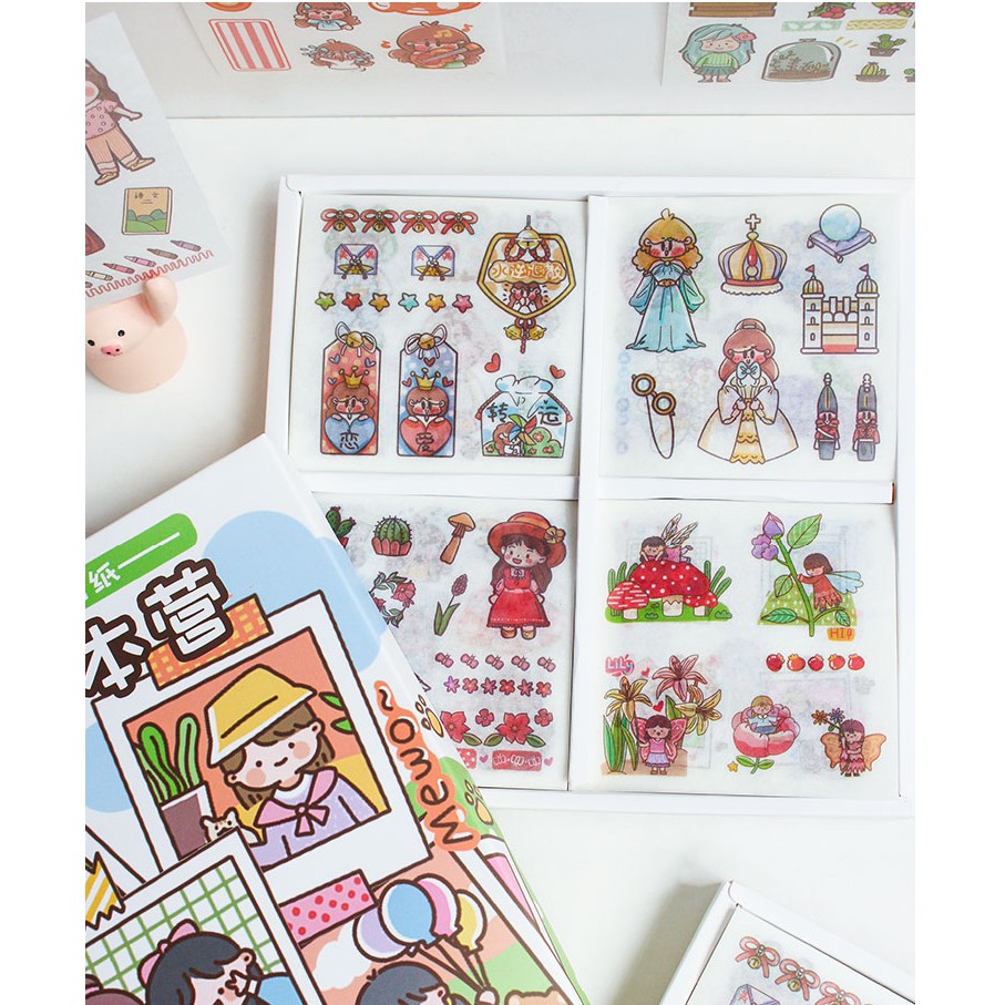 1k STICKER HOẠT HÌNH 8*8