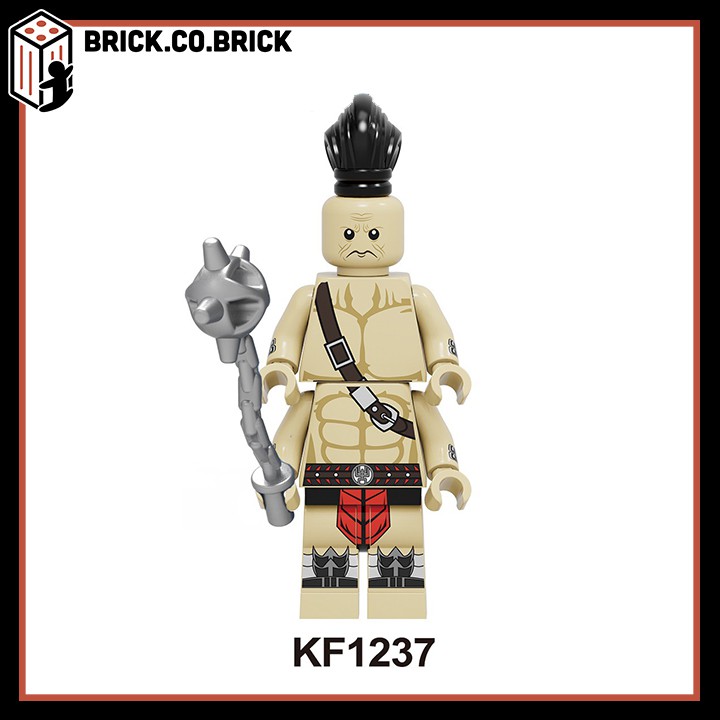 Mortal Kombat Đồ Chơi Lắp Ráp Non LEGO Mô Hình Minifigure Johnny Cage Sub-Zero Shao Kahn Reptile Goro KF6102