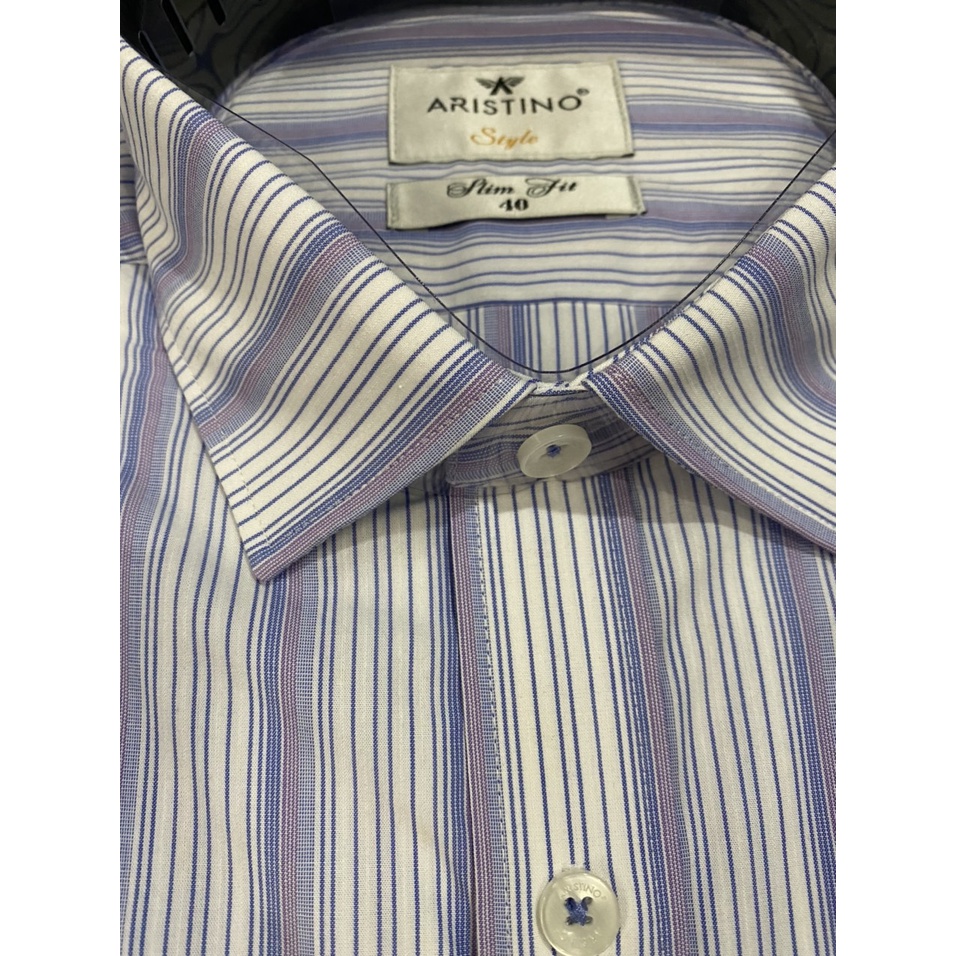 Áo sơ mi ngắn tay nam Aristino TAG 725K sợi sồi mềm mát, from slim tà lượn ASS149S8