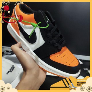 Giày jodan ❤️Full Box+Bill.hộp❤️ + Freeship ❤️thể thao cam đen unisex nam nữ freeship toàn quốc