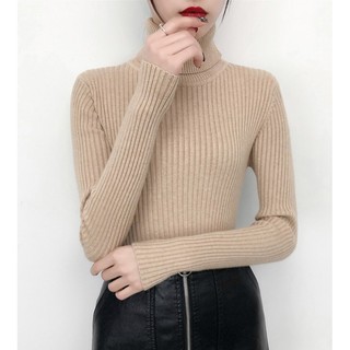 Áo len CỔ LỌ gân tăm siêu mềm ấm