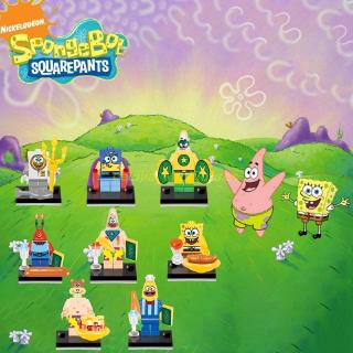 Bộ Đồ Chơi Lắp Ráp Mô Hình Nhân Vật SpongeBob SquarePants Patrick Star Dành Cho Trẻ Em