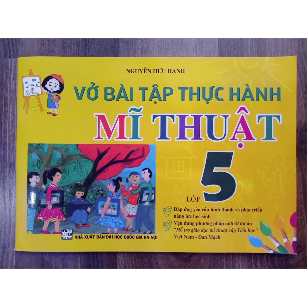 Sách - Vở bài tập thực hành Mĩ thuật lớp 5
