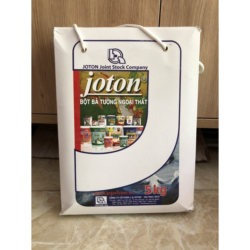 Bao 5kg Bột bả tường ngoại thất Joton