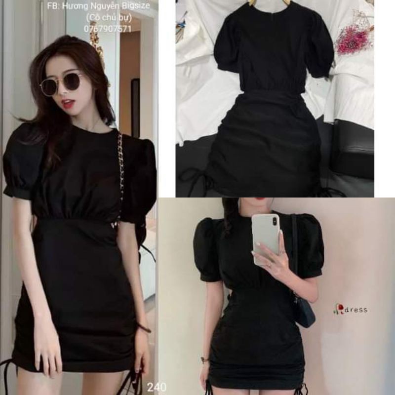 55-90kg BIGSIZE ĐẦM HỞ EO