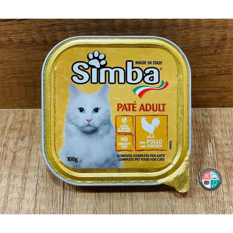 Pate Simba cho mèo vị Gà xuất xứ Italy 100 gr