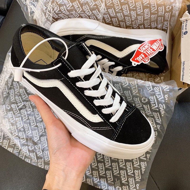 Giầy vans vaul original hàng 1:1 SC da thật [ freeship + box ]