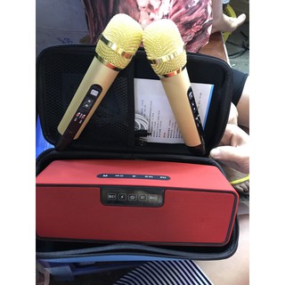 Bộ Loa và Micro hát karaoke Bluetooth ZBX-88