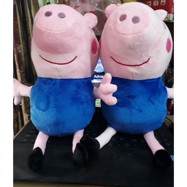 thú bông heo peppa pig bông mịn chính hang 40cm