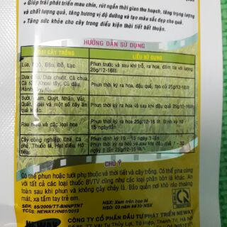 Siêu kali gói 25g combo 2 gói