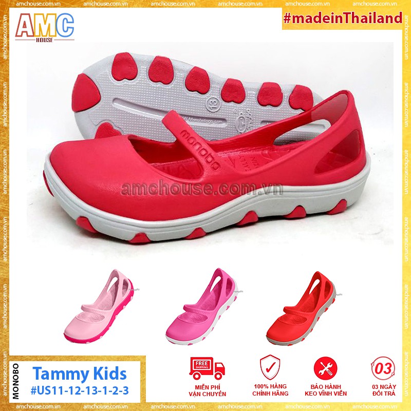 Giày nhựa Thái Lan bé gái MONOBO - TAMMY KIDS