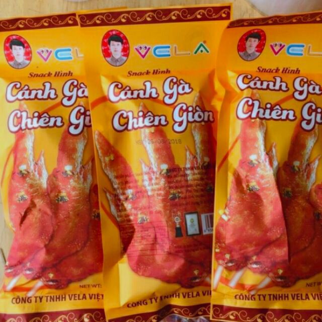Bịch 30 gói bim bim cánh gà gián siêu ngon.của bé