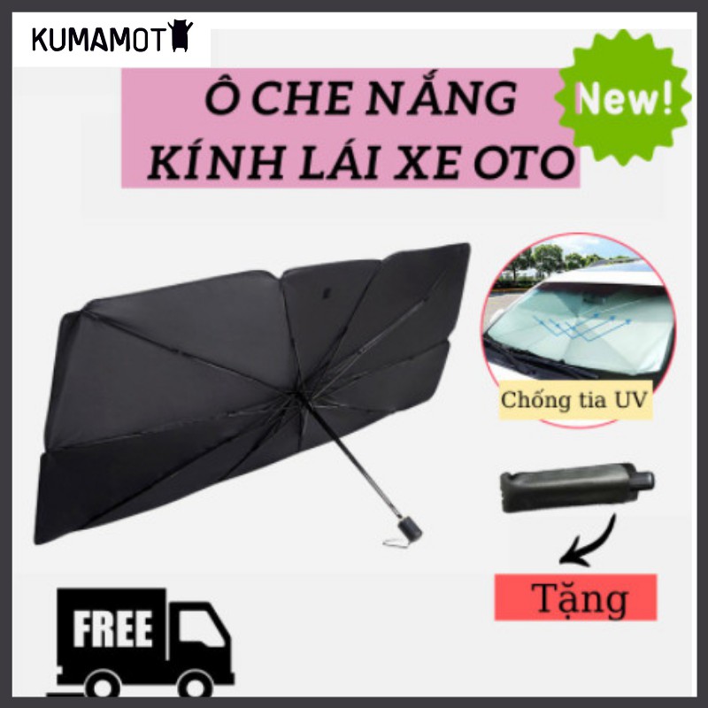 Ô Che Nắng Kính Lái Ô Tô Cao Cấp - Chắn Nắng Giảm Nóng Bảo Vệ Nội Thất - Chống Tia UV - Phụ Kiện Ô TÔ