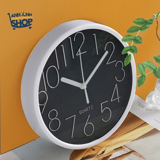 Đồng hồ treo tường chữ nổi size nhỏ 20cm sang trọng