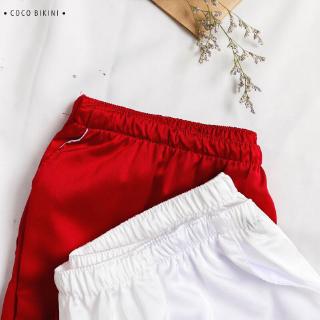 𝑪𝑶𝑪𝑶 𝑩𝑰𝑲𝑰𝑵𝑰 Bộ Đồ Ngủ - Đồ Mặc Nhà Lụa Satin ( LTCD20029 )