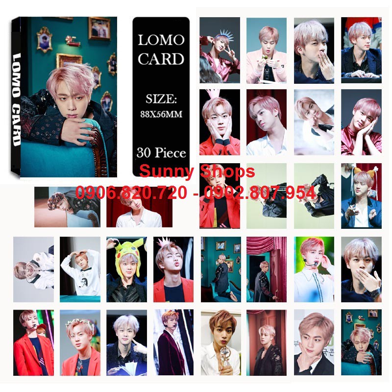 Lomo card hình Jin BTS | BigBuy360 - bigbuy360.vn