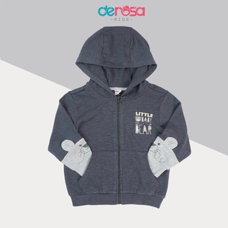 Áo khoác bé trai và bé gái kiếu dáng hoodie cho bé derosa kids 1- 4 tuổi - ảnh sản phẩm 8