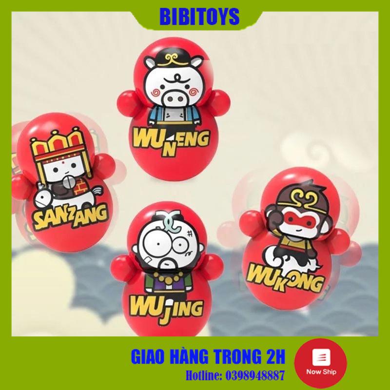 Lật đật squid game mini, đồ chơi lật đật mini doraemon cho bé cute dễ thương giá rẻ (pikachu, trò chơi con mực, minion)