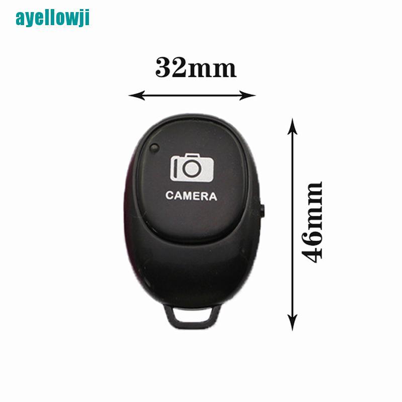 【owj】Wireless Camera Photo Bluetooth Remote Shutter for iPhone IOS Android Cell Phone