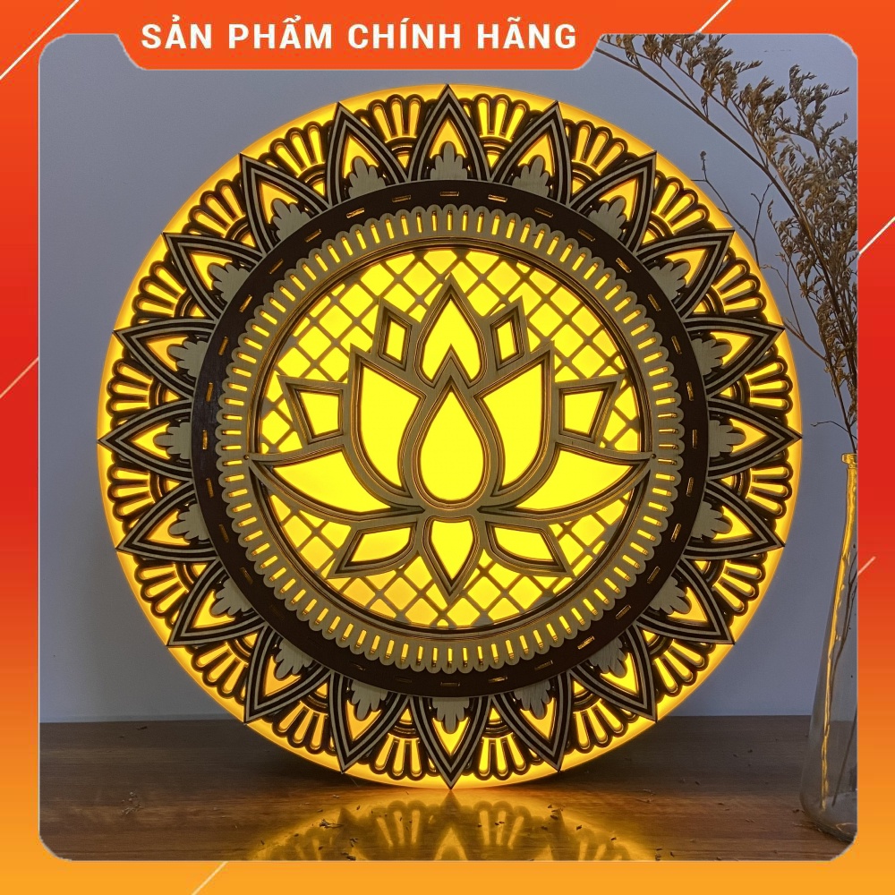 Đèn Hào Quang 3D Trang Trí Bàn Thờ / Đèn Trang Trí Bàn Thờ Cao Cấp