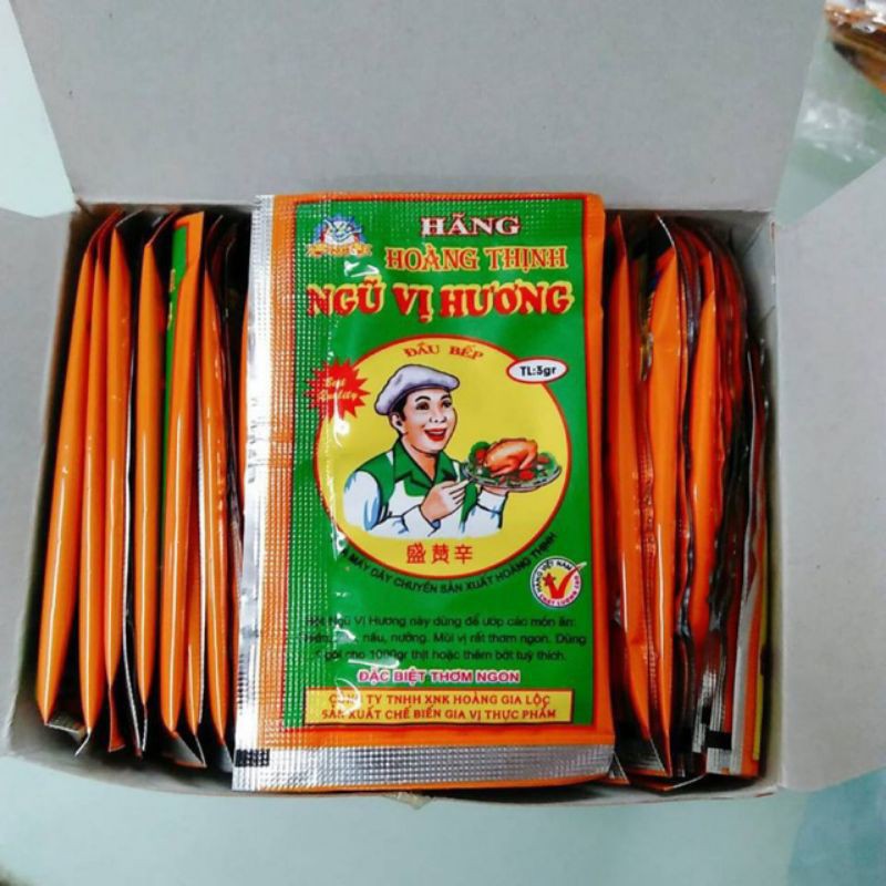 Hộp 100 Gói Ngũ Vị Hương Hoàng Thịnh