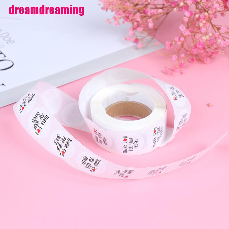 500 Miếng Dán In Chữ Thank You For Your