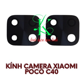 Kính camera XM poco c40 có sẵn keo dán ( Kính camera dành cho poco C40 )