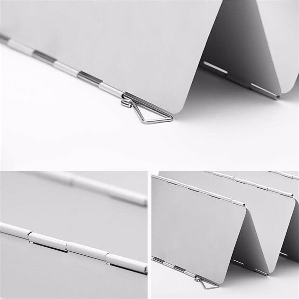 Tấm chắn gió bếp ga có thể gấp gọn tiện dụng dành cho hoạt động ngoài trời