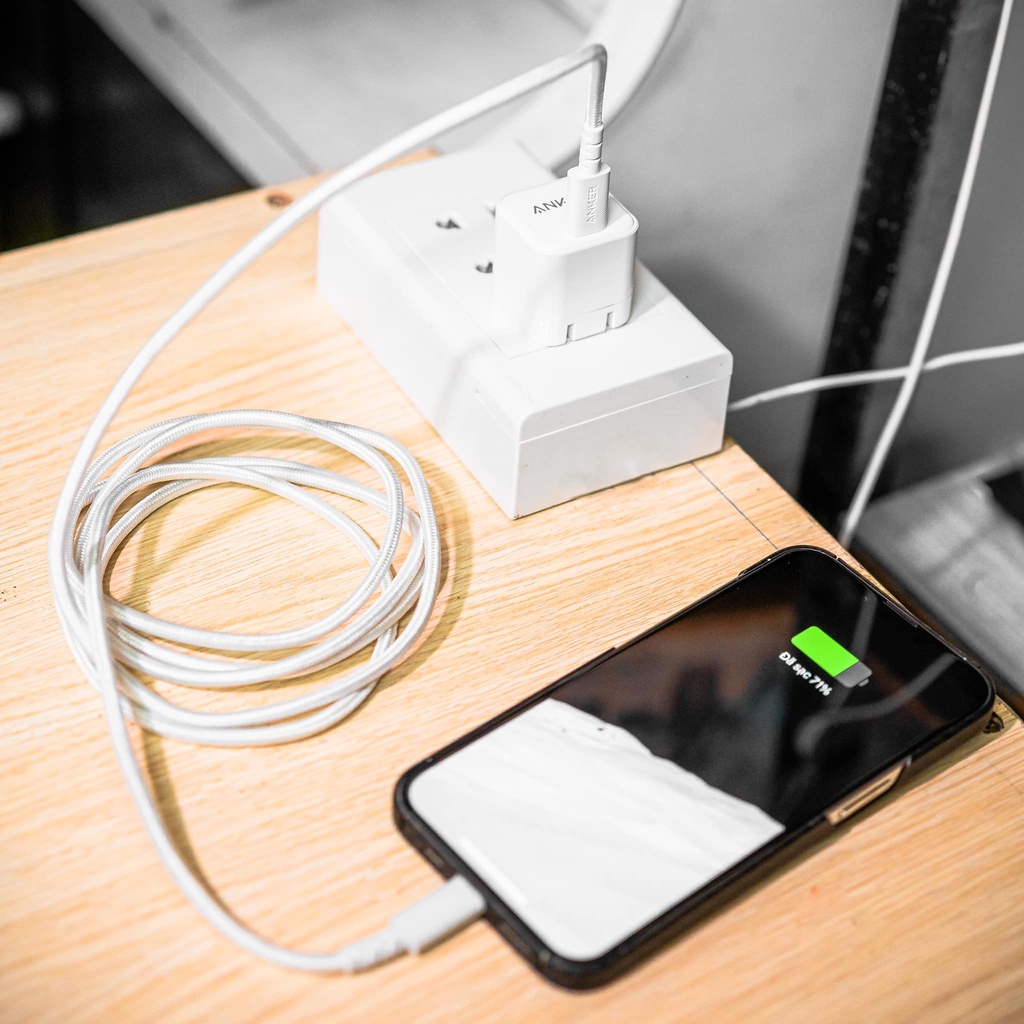 Bộ sạc 20W PD dành cho các thiết bị  Củ sạc USB-C + Cáp USB TYPE-C to Lightning NEW HÃNG