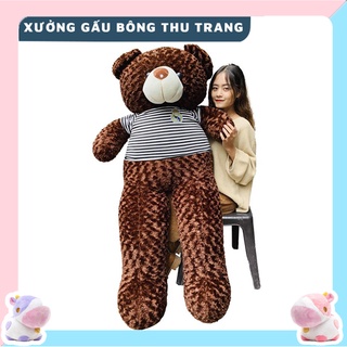 Gấu Bông Teddy 🛡𝙃𝙖̀𝙣𝙜 𝘾𝙖𝙤 𝘾𝙖̂́𝙥 𝘽𝙖̉𝙤 𝙃𝙖̀𝙣𝙝 𝙏𝙧𝙤̣𝙣 Đ𝙤̛̀𝙞🛡Gấu Bông To Chất Liệu Cao Cấp An Toàn Cho Da Khi Ôm