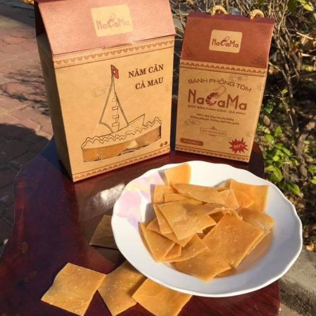 BÁNH PHỒNG TÔM NACAMA 80% TÔM 250GRM