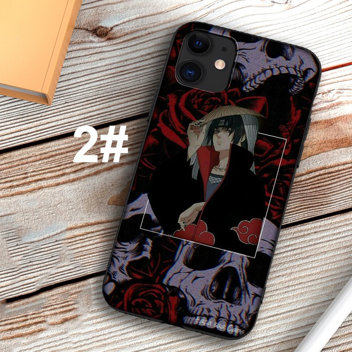 Ốp điện thoại mềm in hình Uchiha Itachi Naruto SH191 cho iPhone XR X Xs Max 6+ 6s+ 7+ 8+ 6 6s 7 8 Plus 5 5s SE 2020